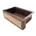 Copper Apron Sink Flores